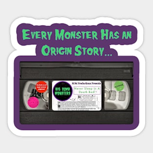 Big Dumb Origin Story Sticker